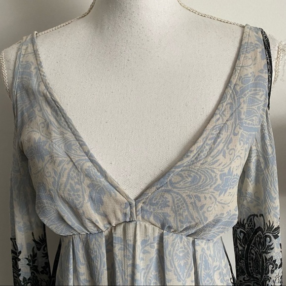 Free People • Penny Lover Paisley Mini Dress - Picture 8 of 11